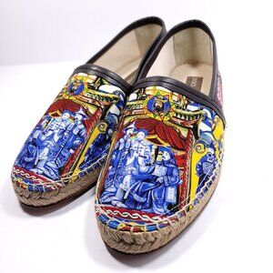 DOLCE & GABBANA TRIBAL ESPADRILLES